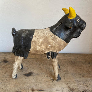 Vintage Bull Ceramic Piggy Bank