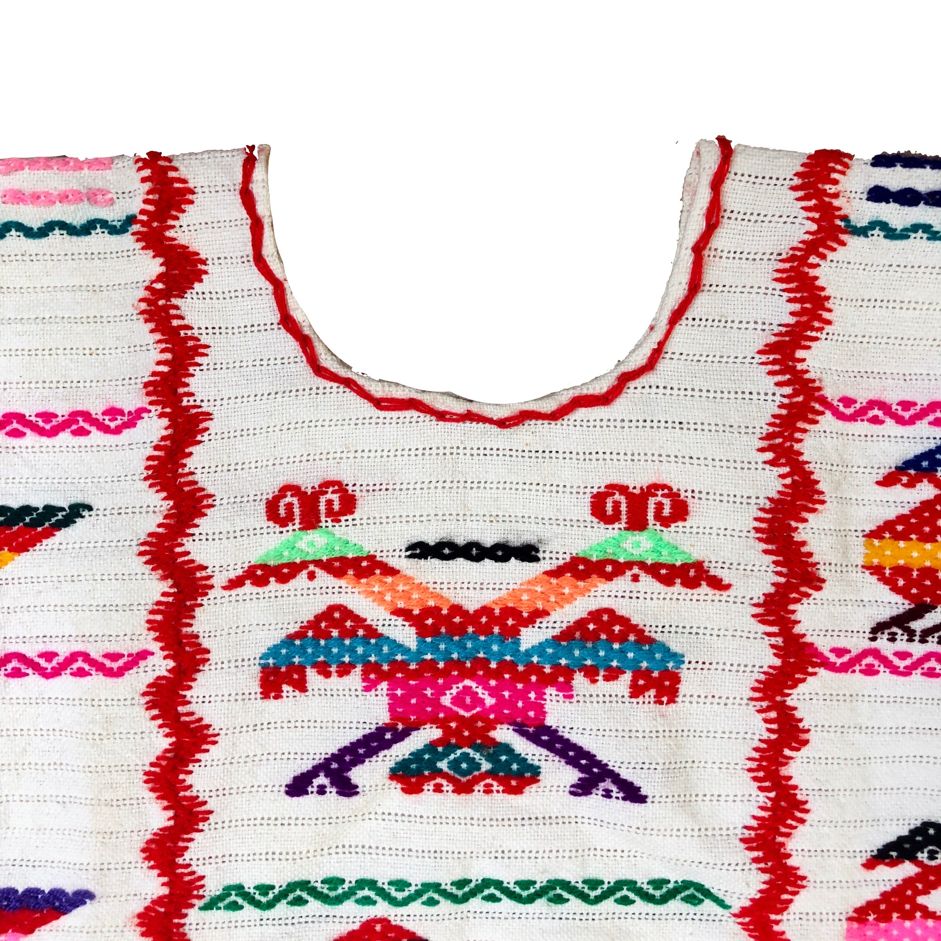 Hand embroidered top from Oaxaca