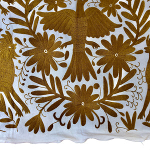 XL Otomi pillow cover -GOLD
