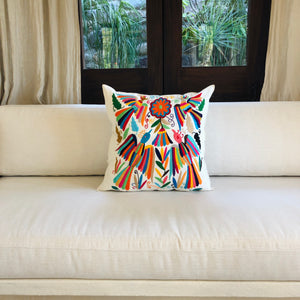 Large Otomi pillow cover -MULTI